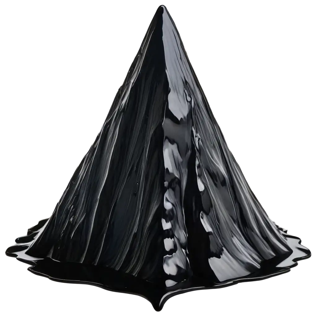 Black-Liquid-Mountain-PNG-A-Stunning-Visual-for-HighQuality-Artwork-and-Designs