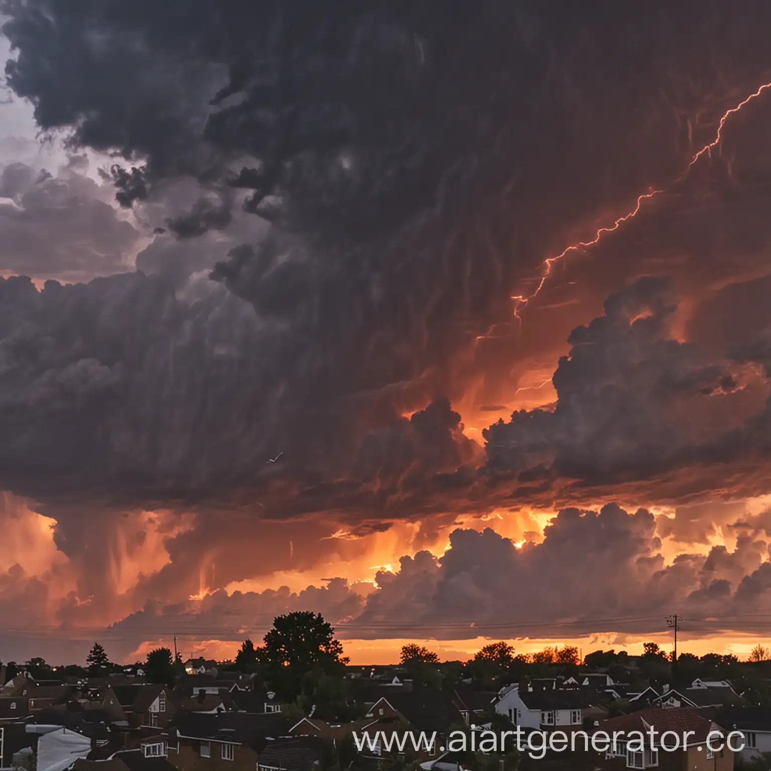 Dramatic-Sunset-Sky-with-Storm-and-St-Edmunds-Fires-and-Tornado