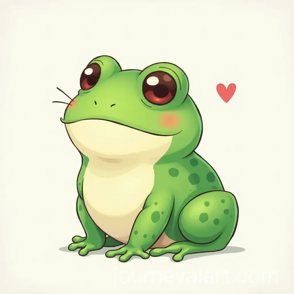 Cute-Small-Frog-Drawing-in-a-Playful-Style
