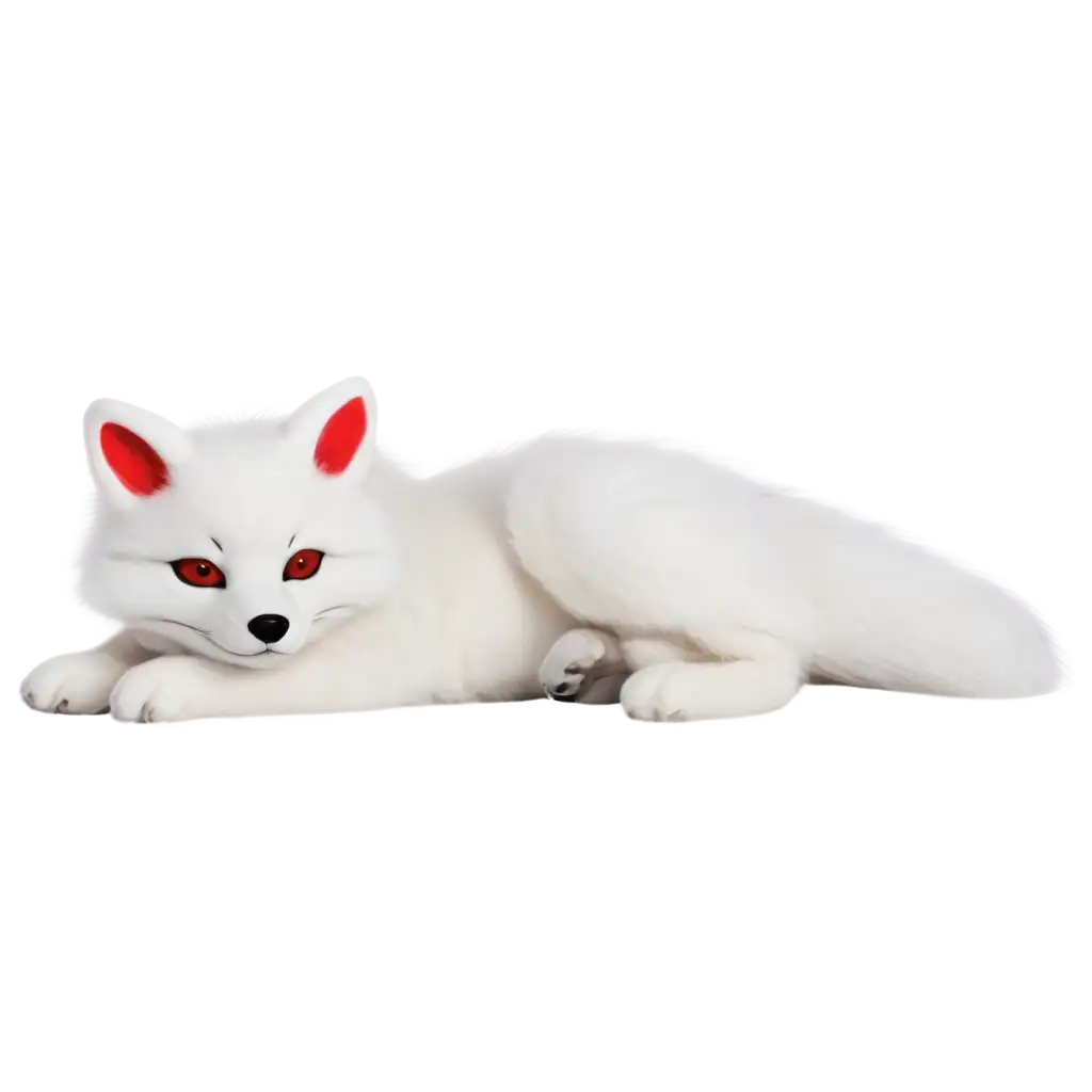 Realistic-Baby-Kitsune-PNG-Image-with-White-Fur-and-Red-Accents-HighQuality-Digital-Art