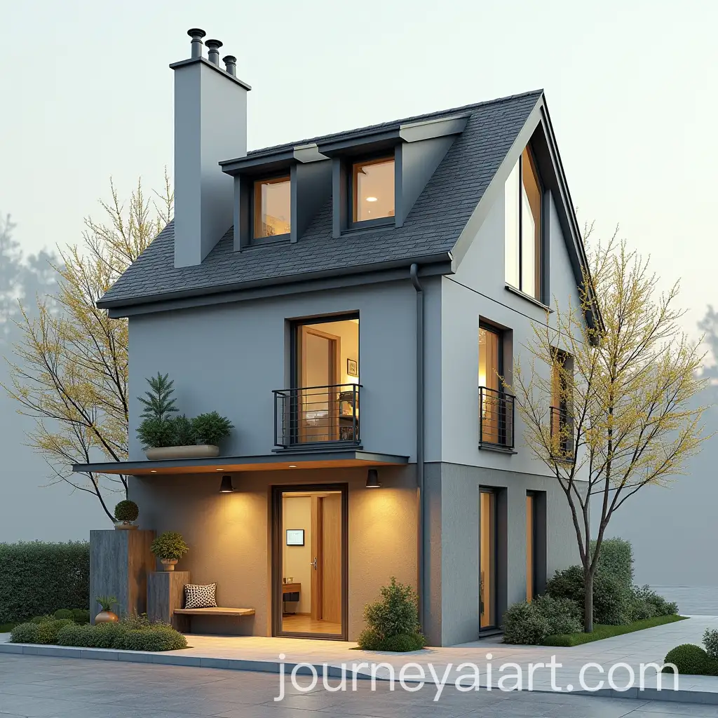 Charming-Small-Human-Dispensary-with-Mansard-Apartment