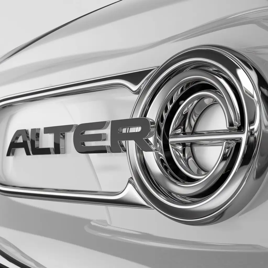 LOGO-Design-for-ALTER-Sleek-Chrome-Automobile-Symbol-on-Clear-Background