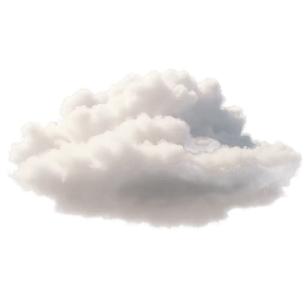 UltraRealistic-White-Cloud-PNG-with-Soft-Fluffy-Texture-HighQuality-3D-Render-for-Diverse-Applications