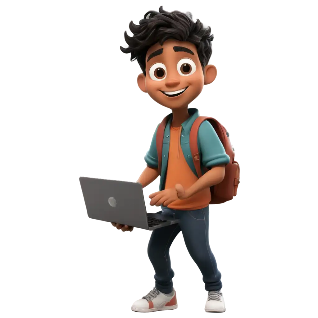 Cool-Boy-Cartoon-with-Laptop-and-Backpack-PNG-Image-for-Modern-Tech-and-Youthful-Themes