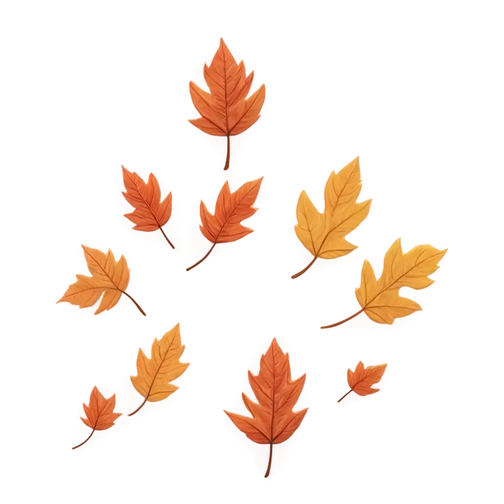 3D-Realistic-Fallen-Leaves-PNG-Image-for-Creative-Projects