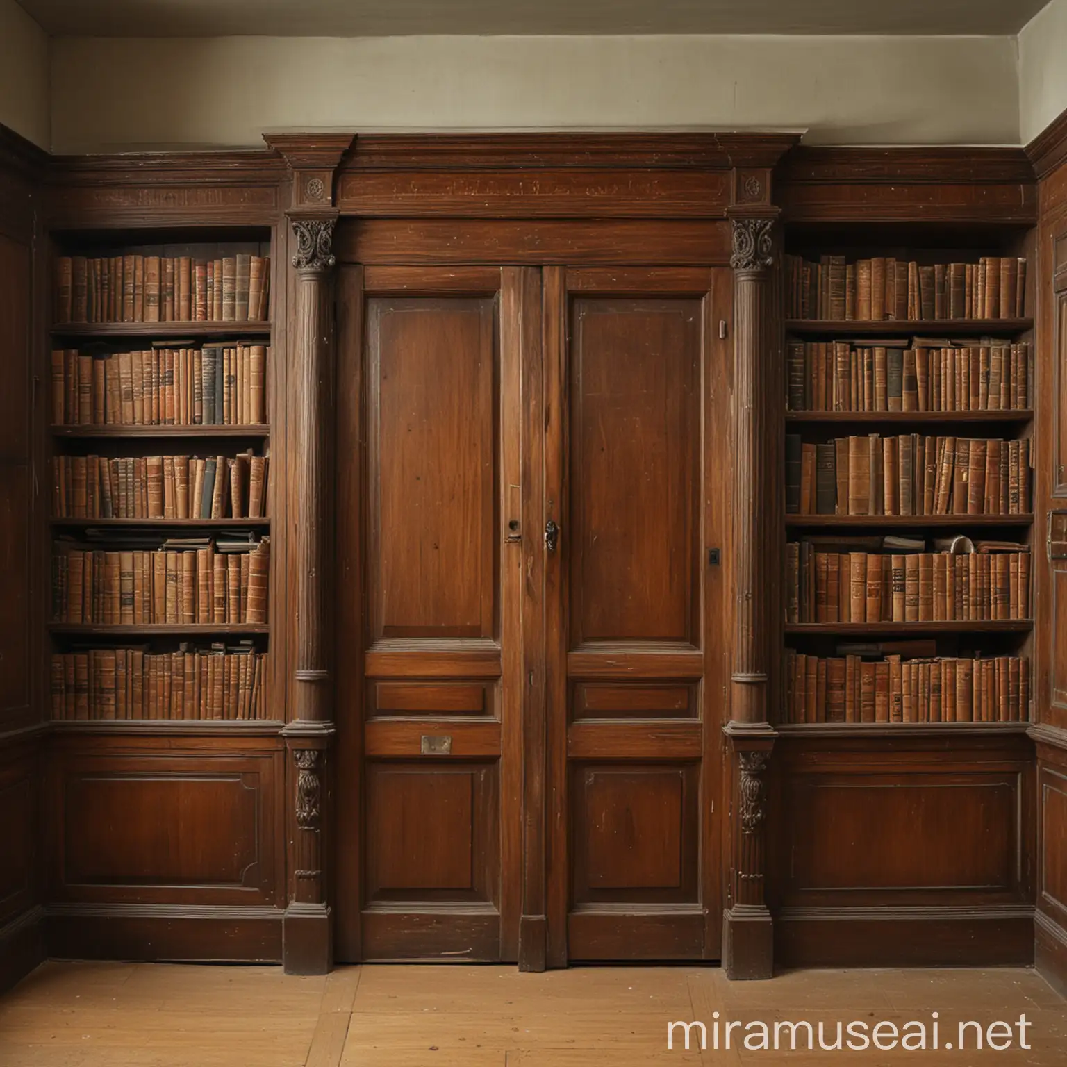 18th Century Jewish Scholar Studying in Library