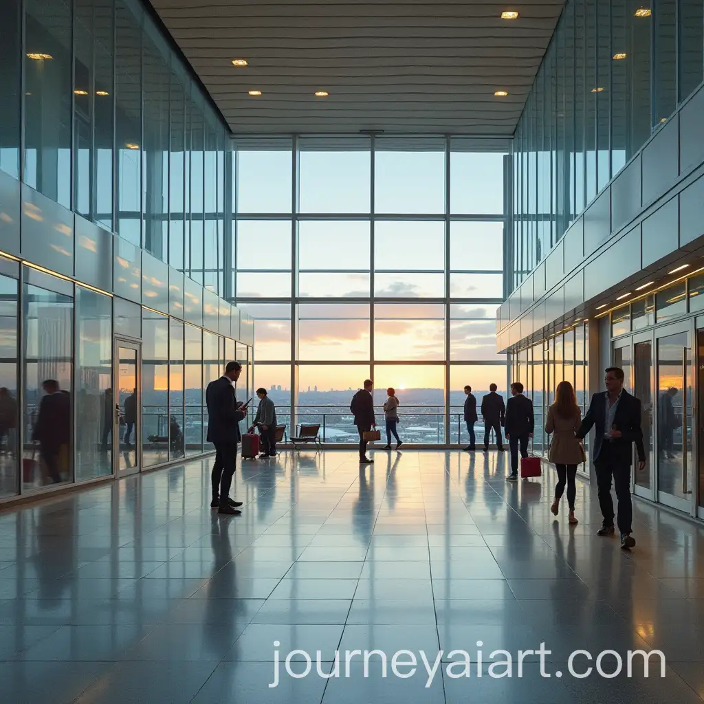 Stylish-Travelers-at-London-Luton-Airport