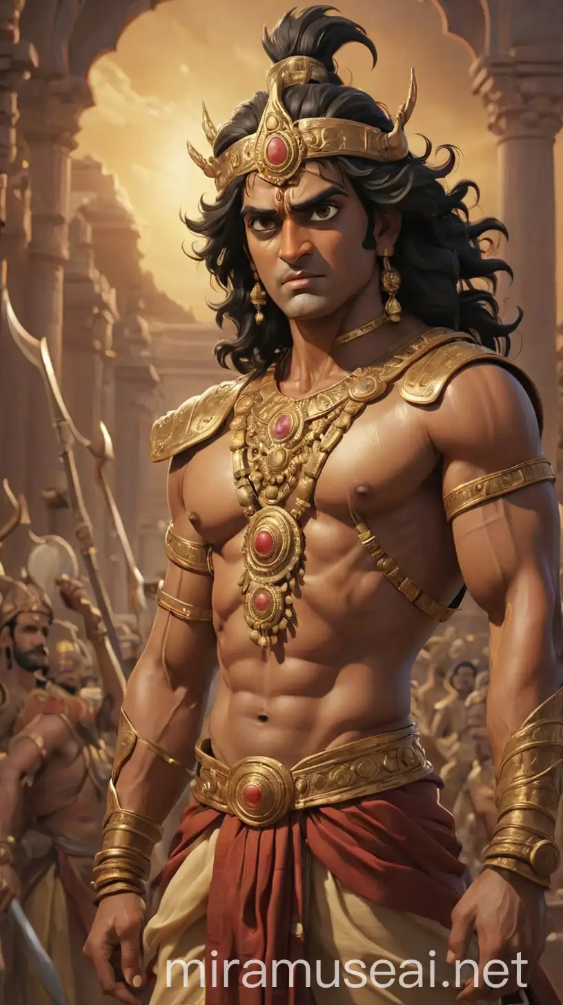 Arjuna in the Epic Mahabharata