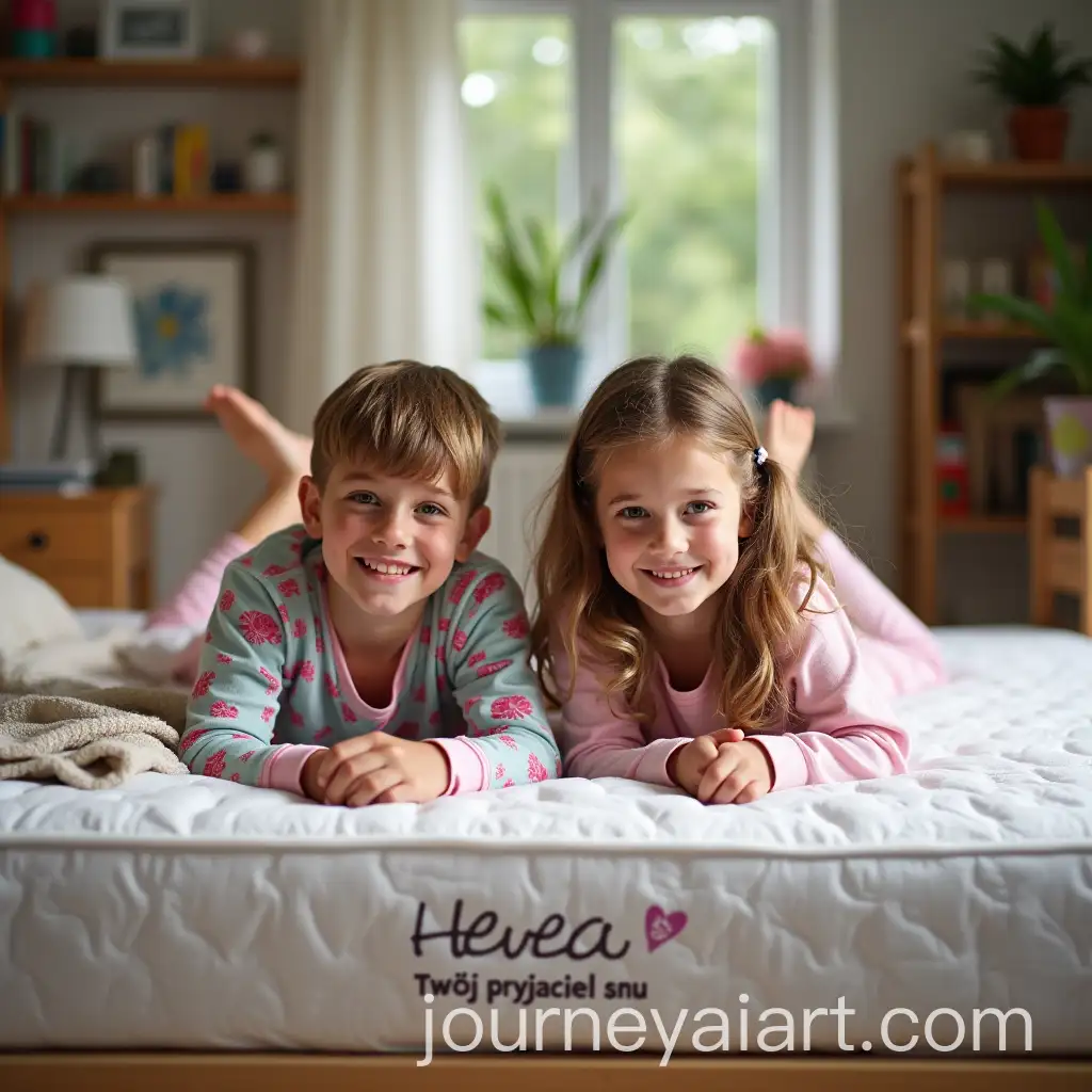 Teenagers-Relaxing-in-Cozy-Bedroom-with-Hevea-Mattress