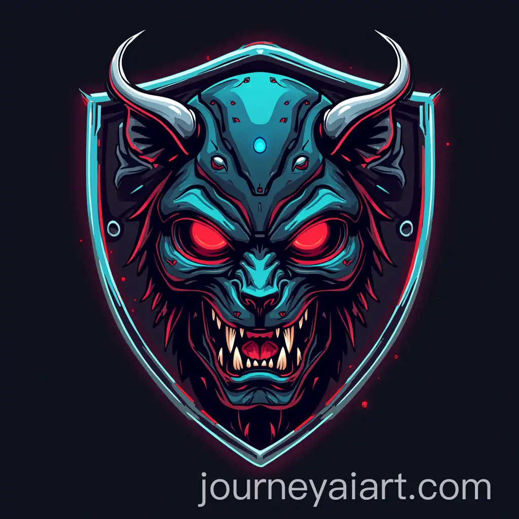 Cyberpunk-Futuristic-Team-Logo-Design-for-Baam