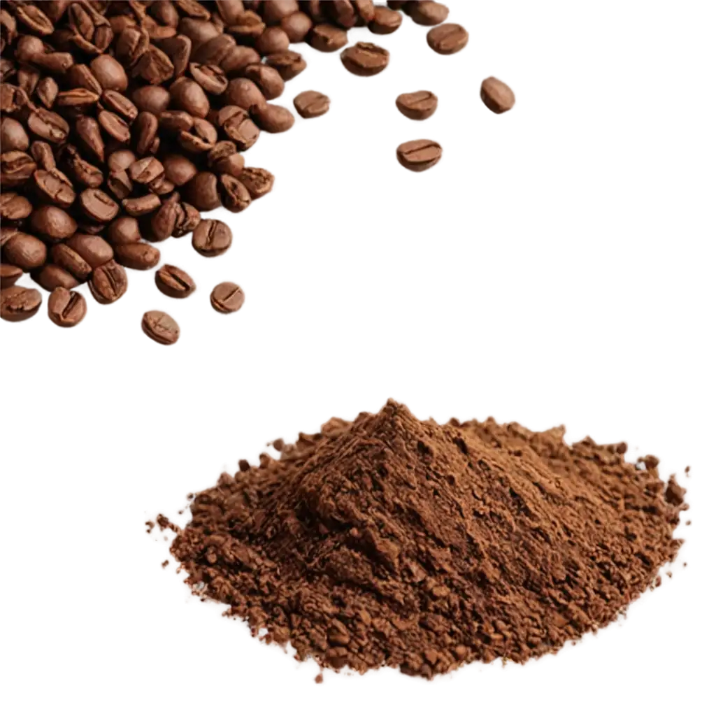 Ground-and-Crushed-Coffee-PNG-Image-HighQuality-Visual-Representation