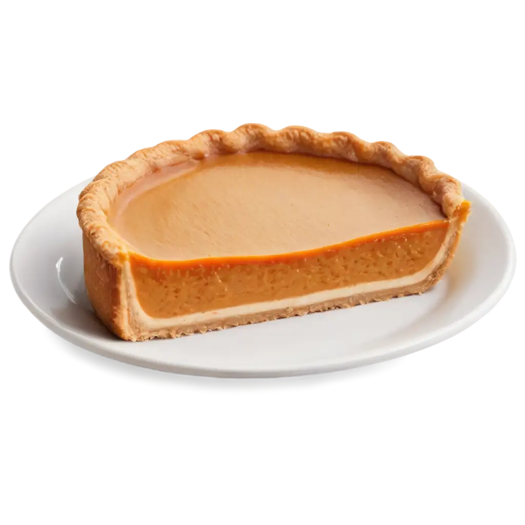 Pumpkin-Pie-PNG-Image-with-White-Base-and-Orange-Layer-Perfect-for-Food-and-Fall-Themed-Designs