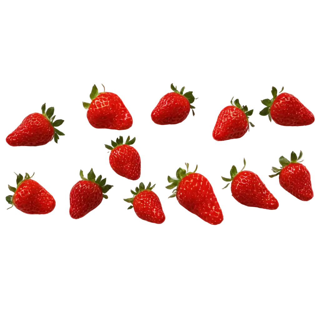 HighQuality-PNG-Image-of-Strawberries-Freshness-and-Vibrancy-Captured