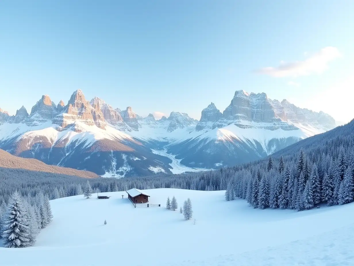 Majestic-Winter-Dolomites-Panorama-in-Kronplatz-Italy