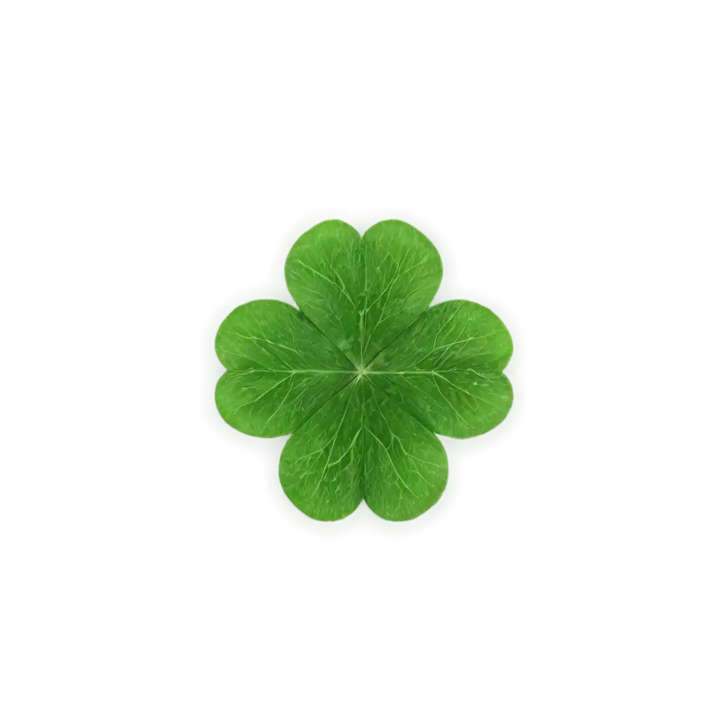 Four-Leaf-Clover-PNG-Symbol-of-Luck-and-Fortune-in-HighQuality-Image-Format