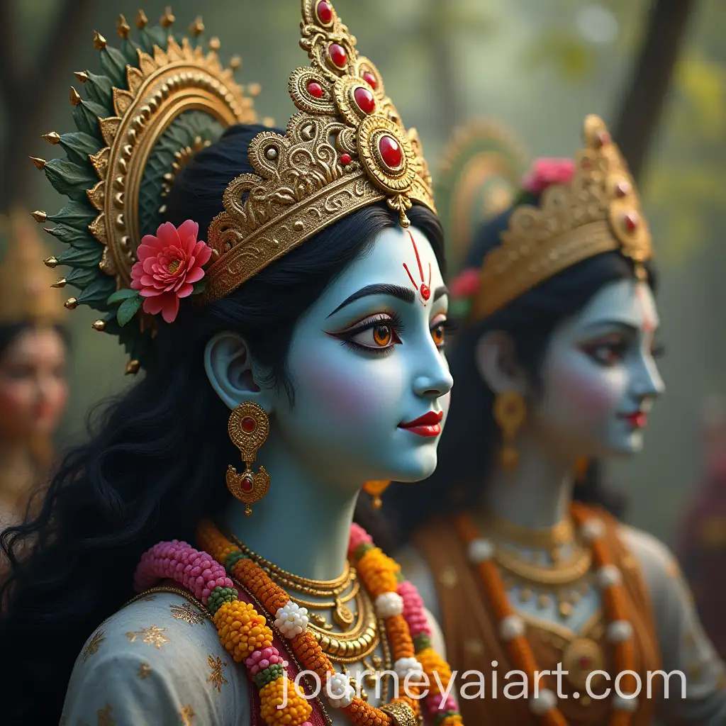 Krishna-Watching-from-Afar-in-a-Serene-Landscape
