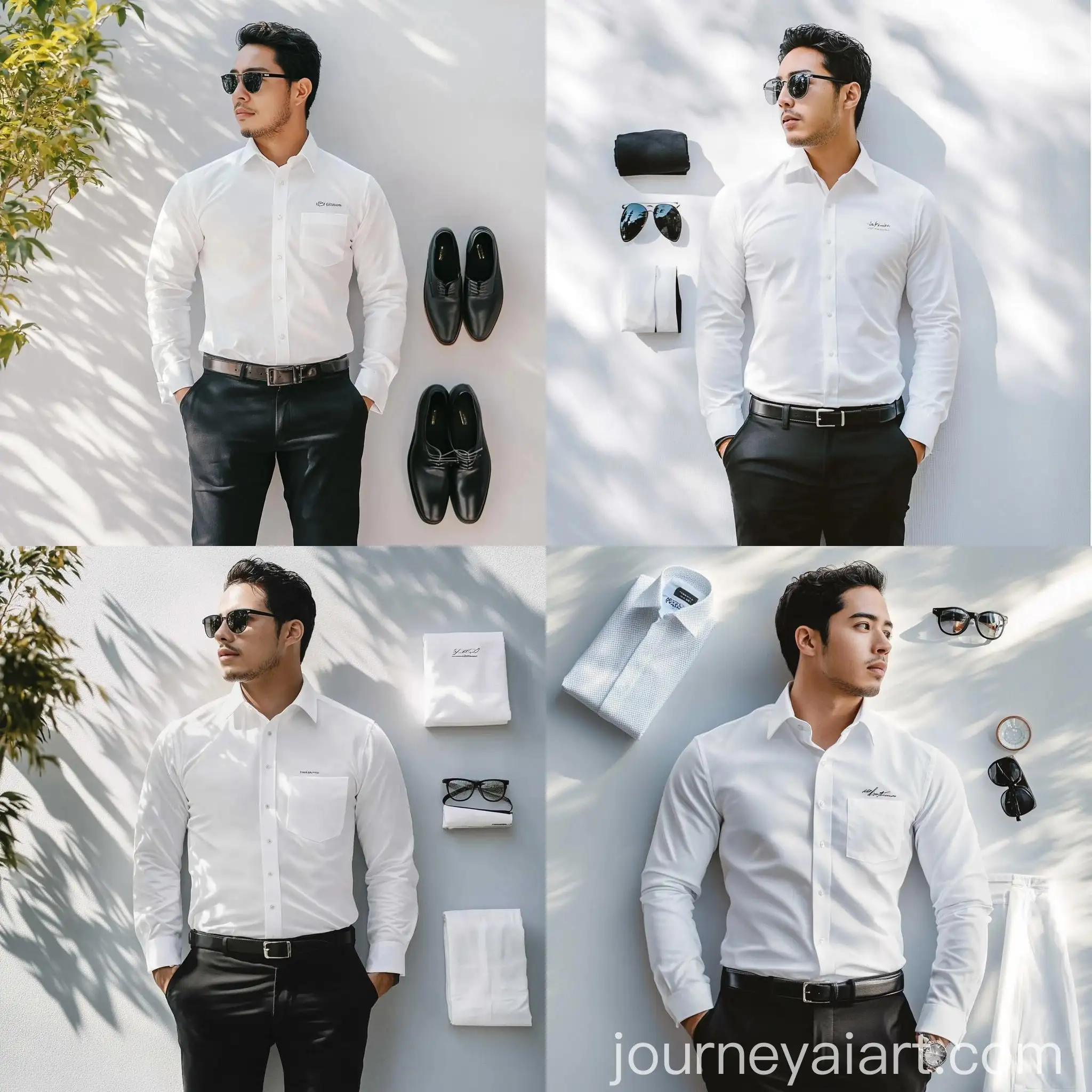 White-Shirt-Lifestyle-Flat-Lay-Composition