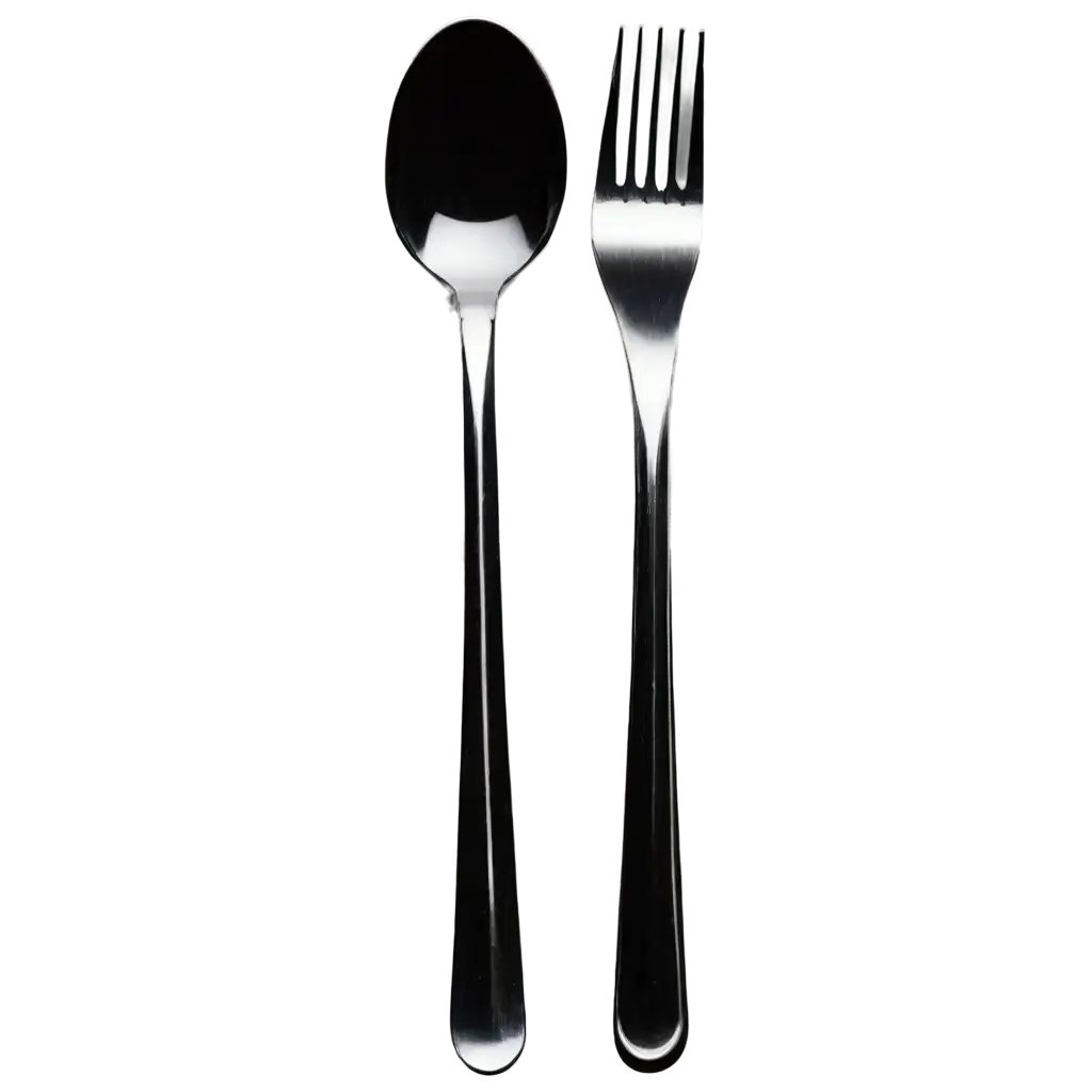 Vector-Spoon-and-Fork-Stirring-PNG-Perfect-for-Culinary-Designs