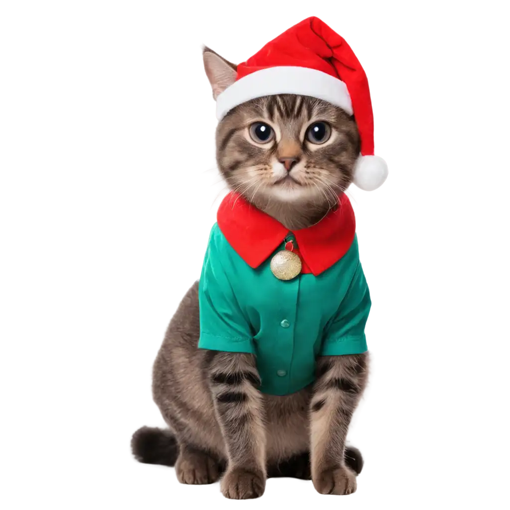 Cute-Cat-Wearing-Christmas-Outfit-PNG-Image-Perfect-for-Festive-Designs-and-Holiday-Projects