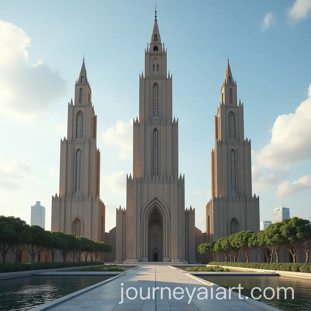 AI-Art-Prompt-ExpansionThree-Towers-Representing-Education-Government-and-Religion