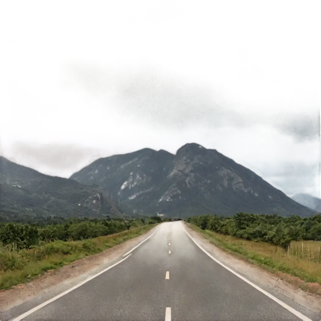 HighQuality-Road-Leading-to-Mountains-PNG-for-Scenic-Landscape-Designs