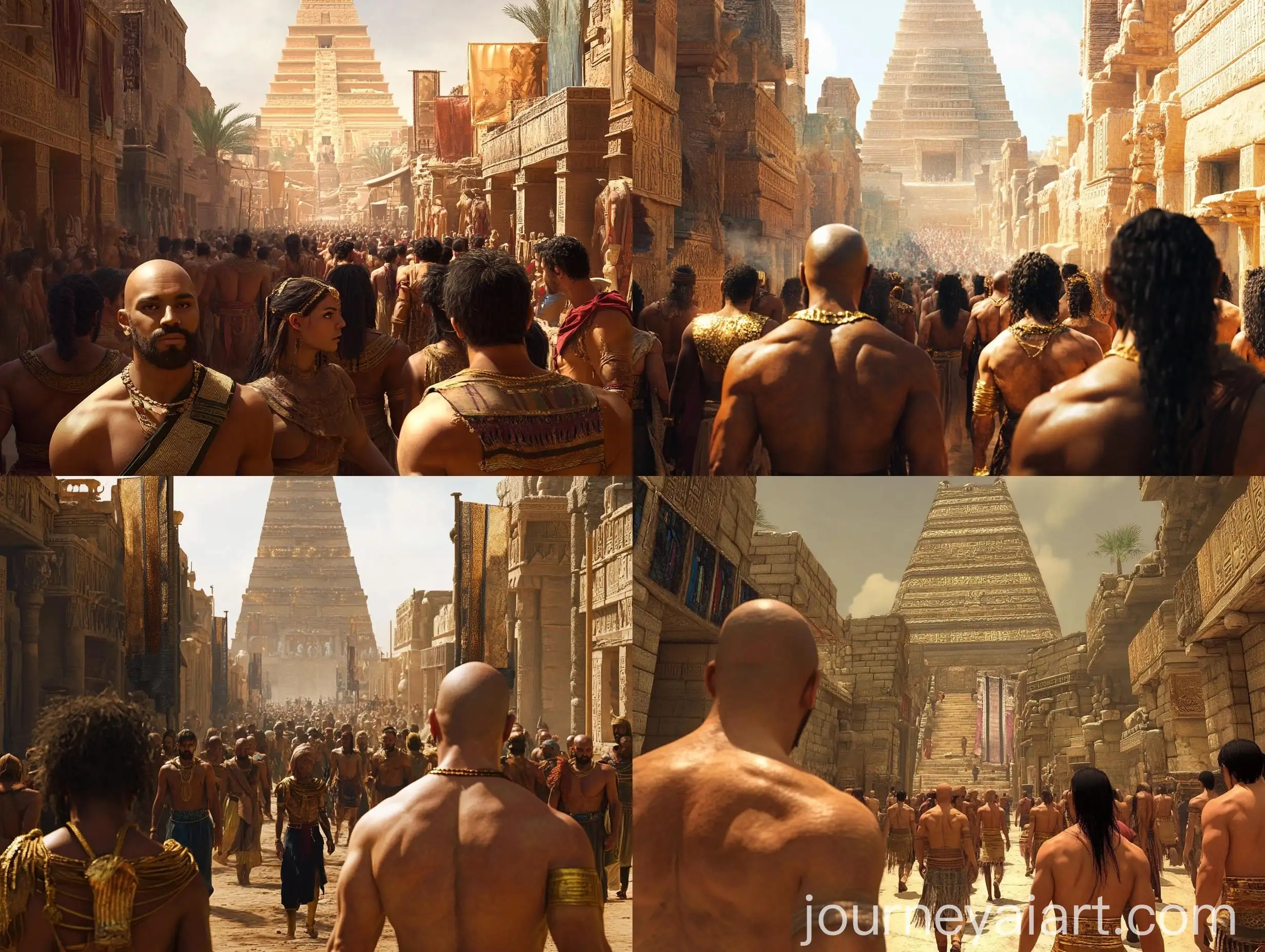 Stunningly-Realistic-Ancient-Uruk-Street-Scene-with-Muscular-Sumerians-and-Towering-Ziggurat