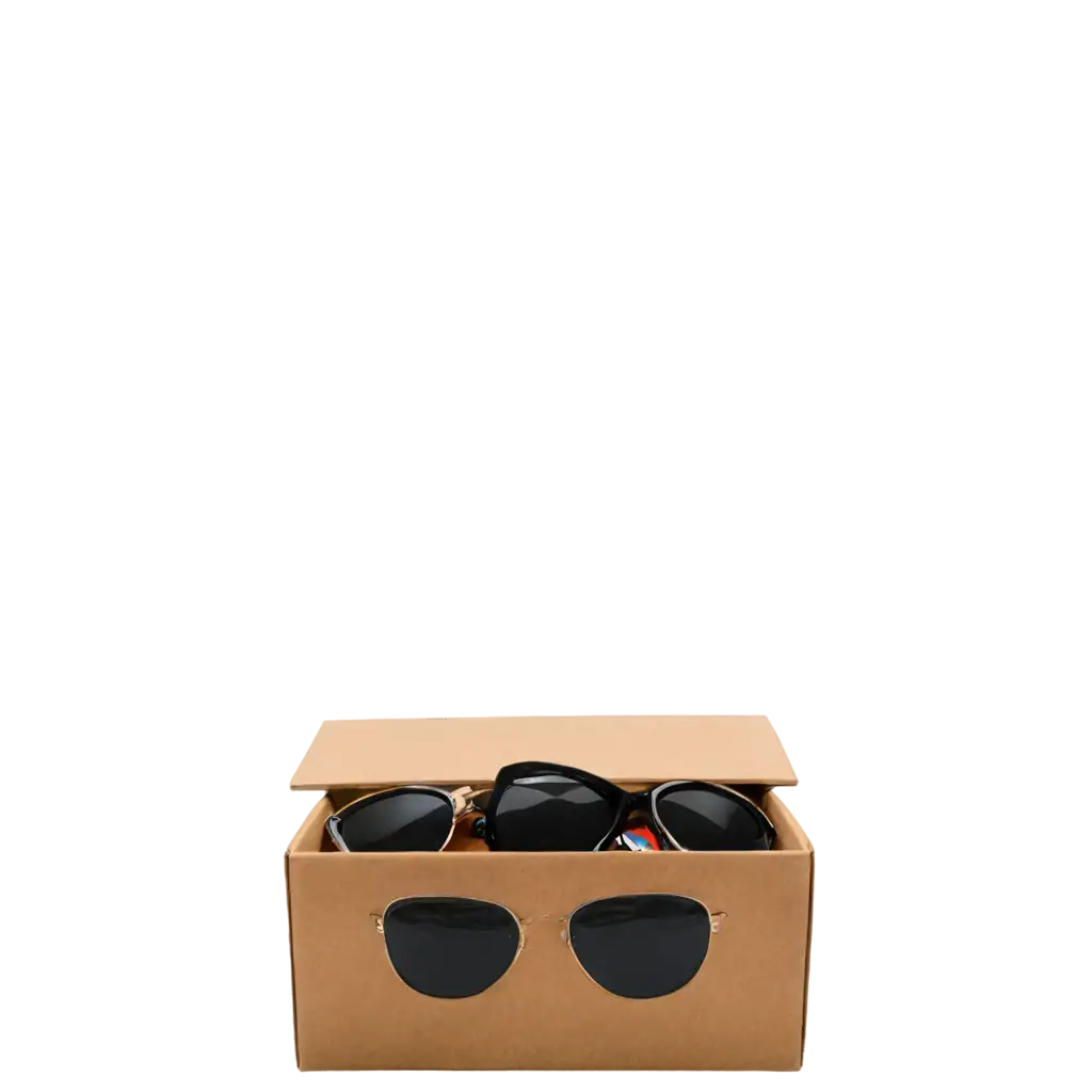 Donate-Box-Full-of-Sunglasses-PNG-HighQuality-Transparent-Image-for-Charitable-Campaigns