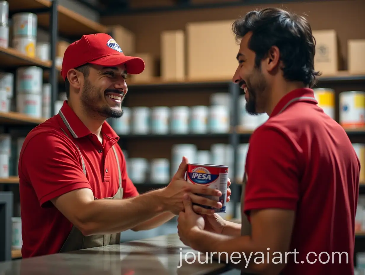 Mexican-Male-Store-Owner-and-Customer-at-IPESA-Paints-Store