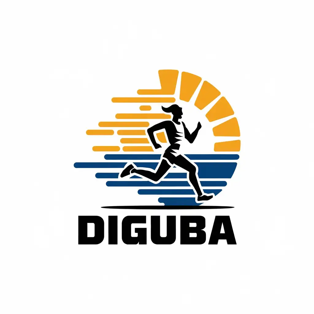 LOGO-Design-For-DiGuBa-Marathon-Wind-and-Morning-Sun-Theme