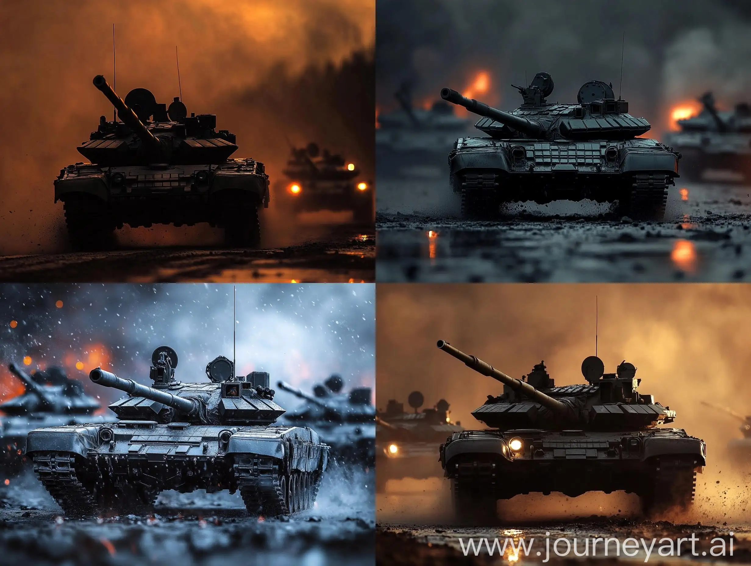 Russian-Tanks-in-Dark-War-Background