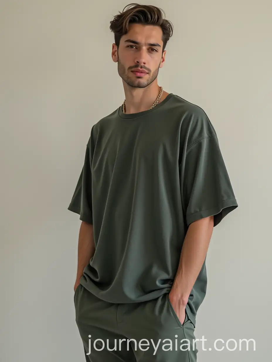 Stylish-Men-in-Oversized-TShirts-Posing-Artistically