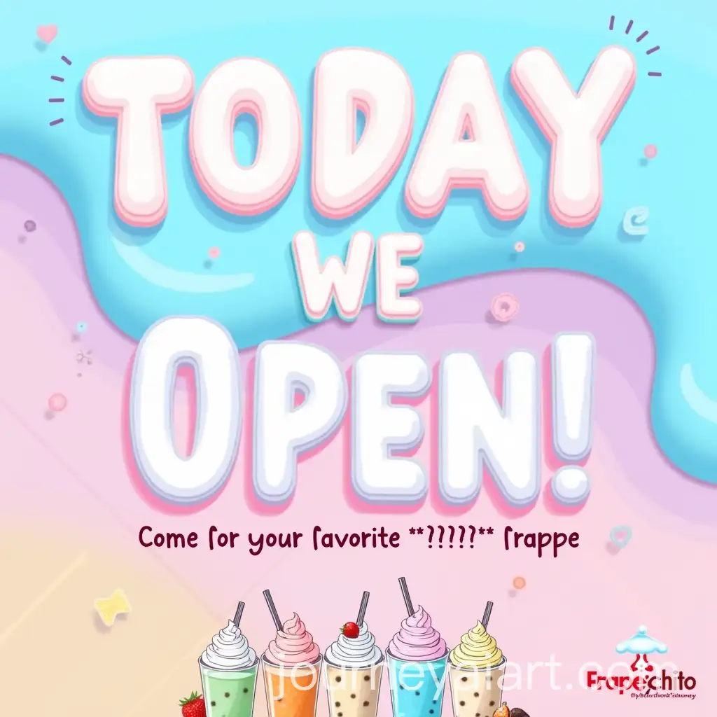 FrapeChito-Grand-Opening-Announcement-with-Colorful-Frappe-Design