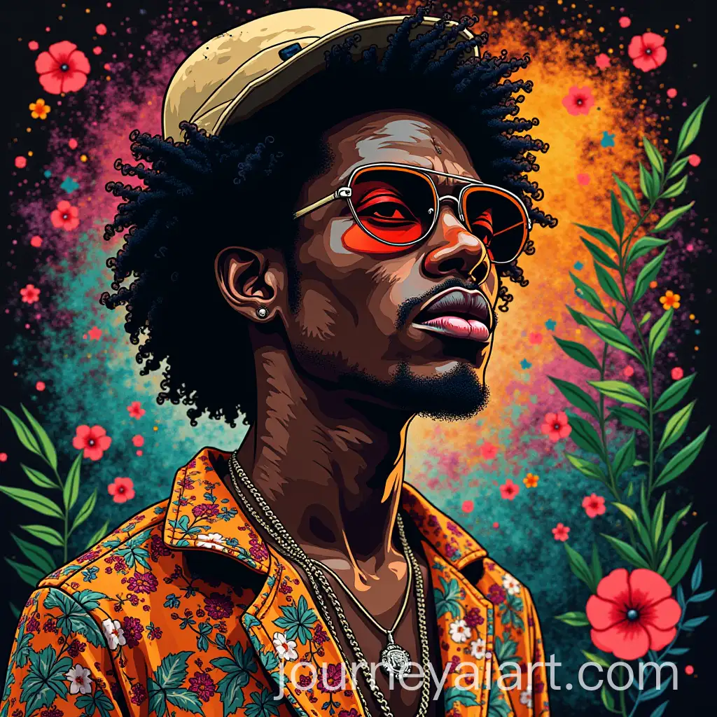 Brazilian-Phonk-Art-Fusion-of-Vibrant-Brazilian-Culture-and-LoFi-HipHop-Aesthetics