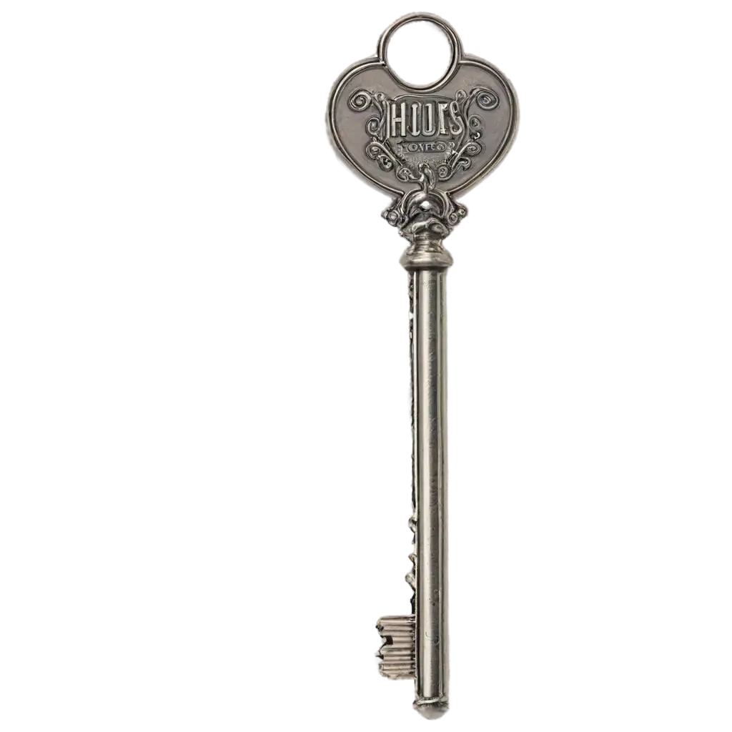 Elegant-Silver-House-Key-PNG-Image-for-Versatile-Applications