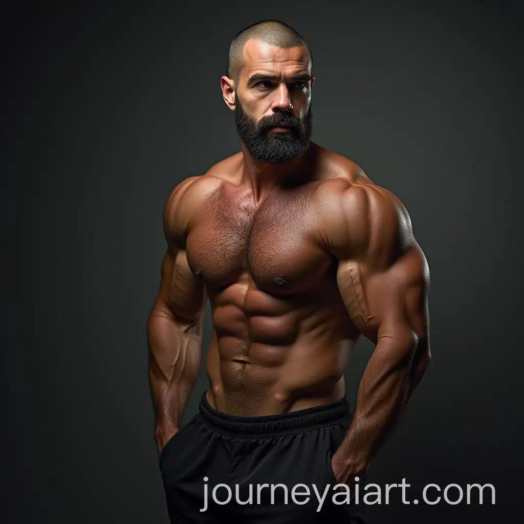 Muscular-Spaniard-Male-in-Fit-Jersey-and-Elegant-Pants