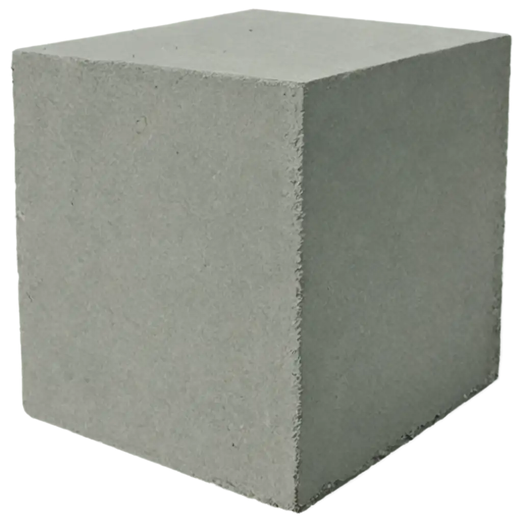 HighQuality-PNG-Image-of-a-Cemented-Cubical-Block-for-Versatile-Applications