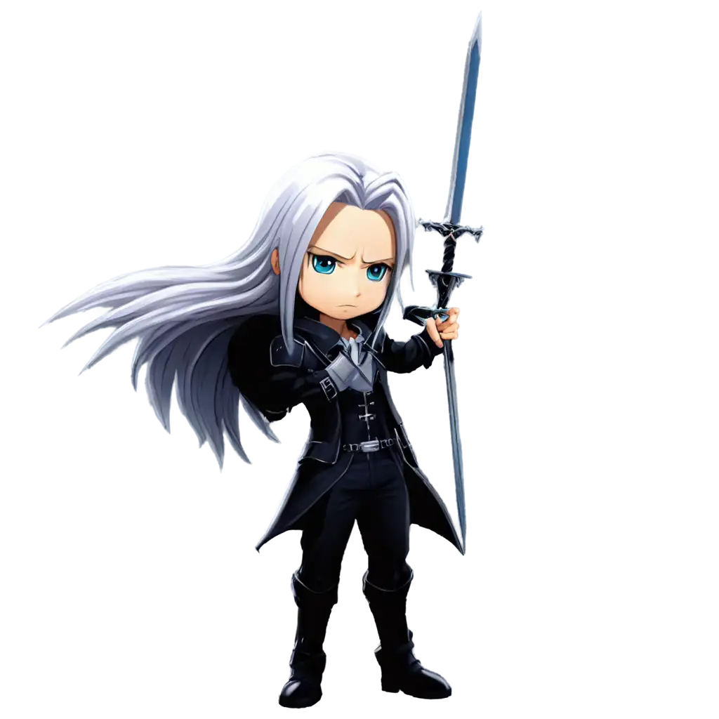 Cute-Sephiroth-Cartoon-PNG-HighQuality-ImagePNG-Art-Prompt-SEO-for-Various-Creative-Uses