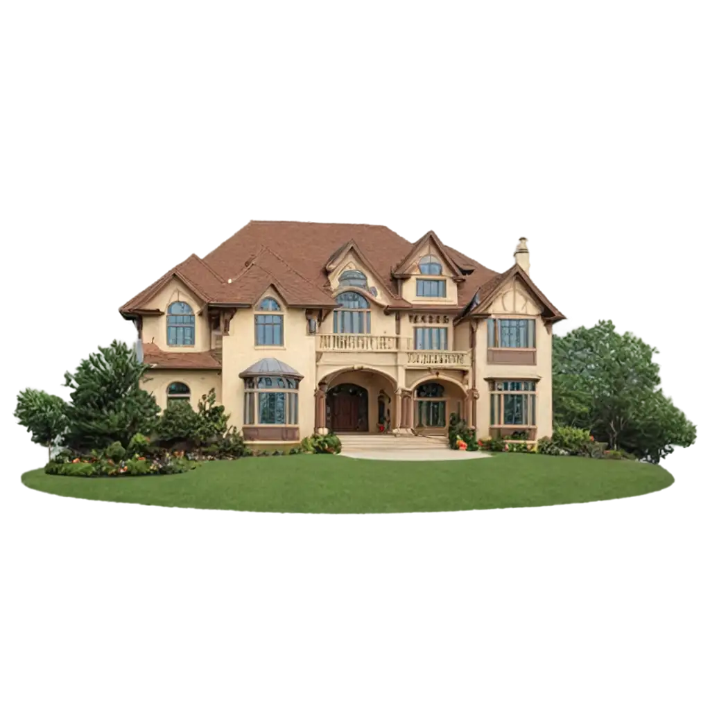 Rich-House-PNG-Image-HighQuality-Versatile-for-Design-Digital-Projects