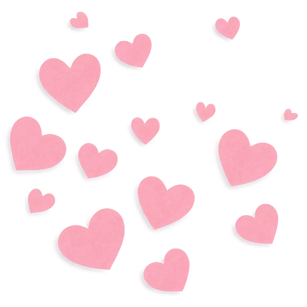 Little-Pink-Hearts-PNG-Image-for-Digital-Design-and-Creative-Projects