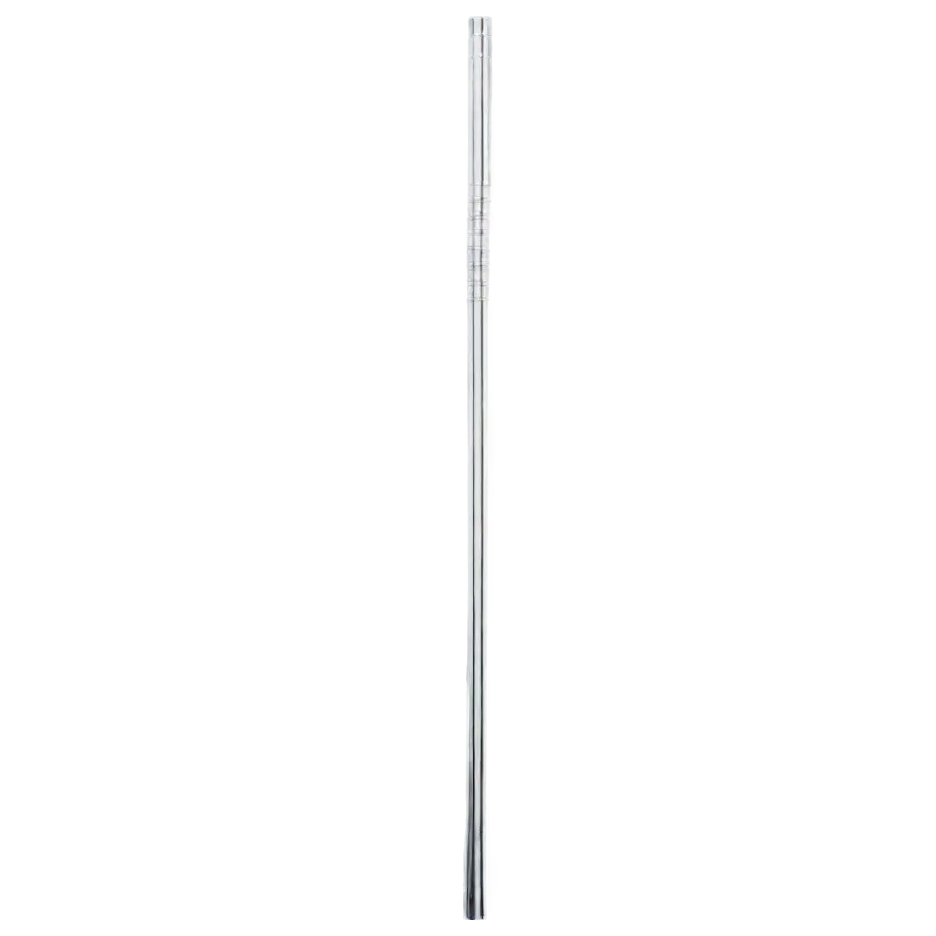 HighQuality-PNG-Image-of-a-Straight-Stainless-Steel-StrawPNG-Image-Usage-Analysis-for-Various-Applications