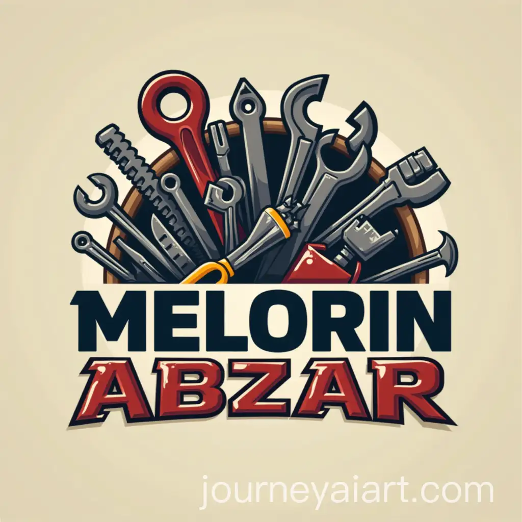 Melorin-Abzar-Hardware-Tools-Logo-Design