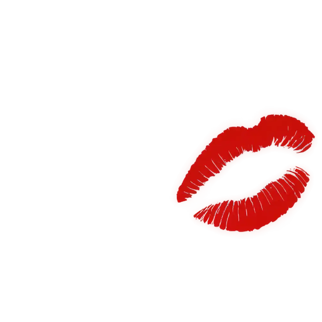 HighQuality-PNG-Image-Lipstick-Kiss-Mark-on-White-Background