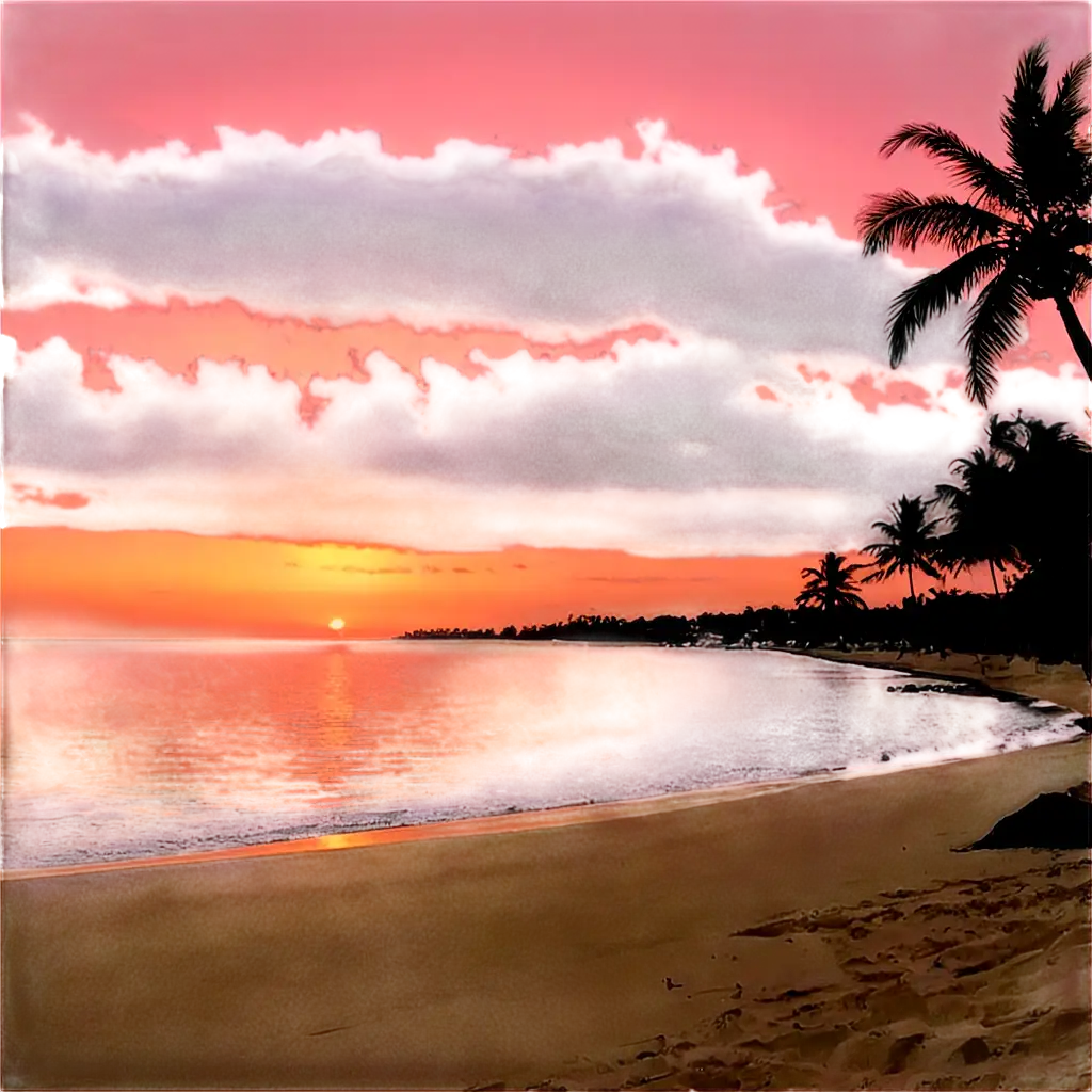 Serene-Sunrise-by-the-Sea-PNG-Image-for-Peaceful-Beach-Scenes