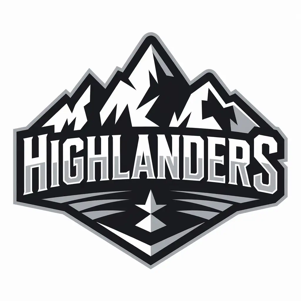 LOGO Design for Highlanders Bold Mountain and AutomotiveInspired Design for Travel Industry