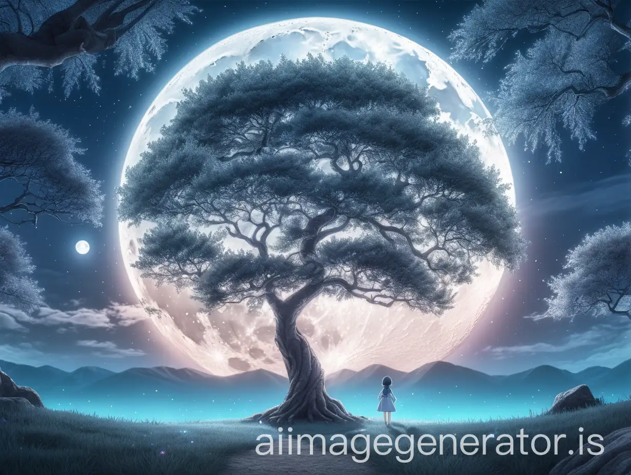 Magical-Tree-Under-the-Full-Moon-in-the-Space-Between-Worlds