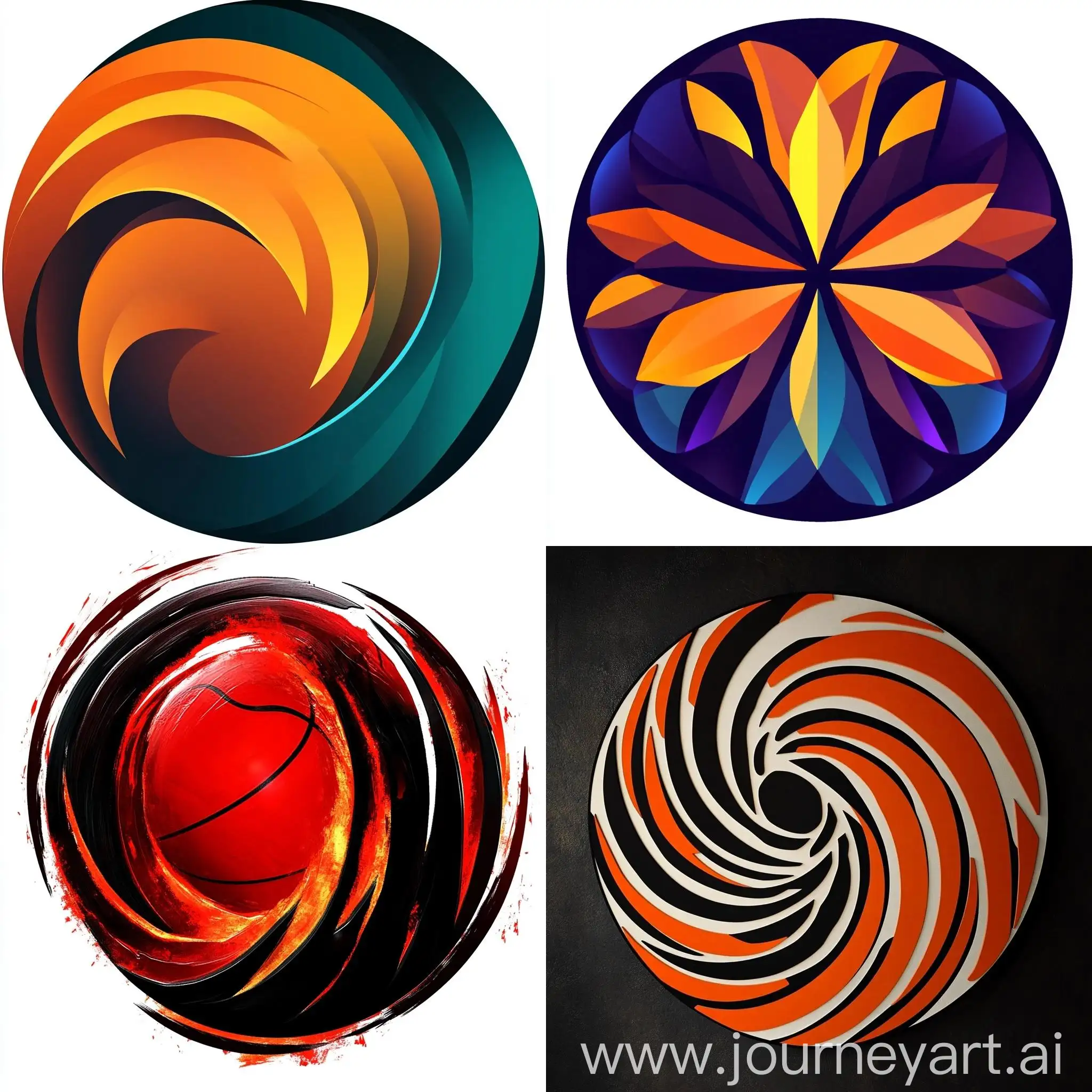 Dynamic-Round-Logo-Design-for-Basketball-Team-Pulse