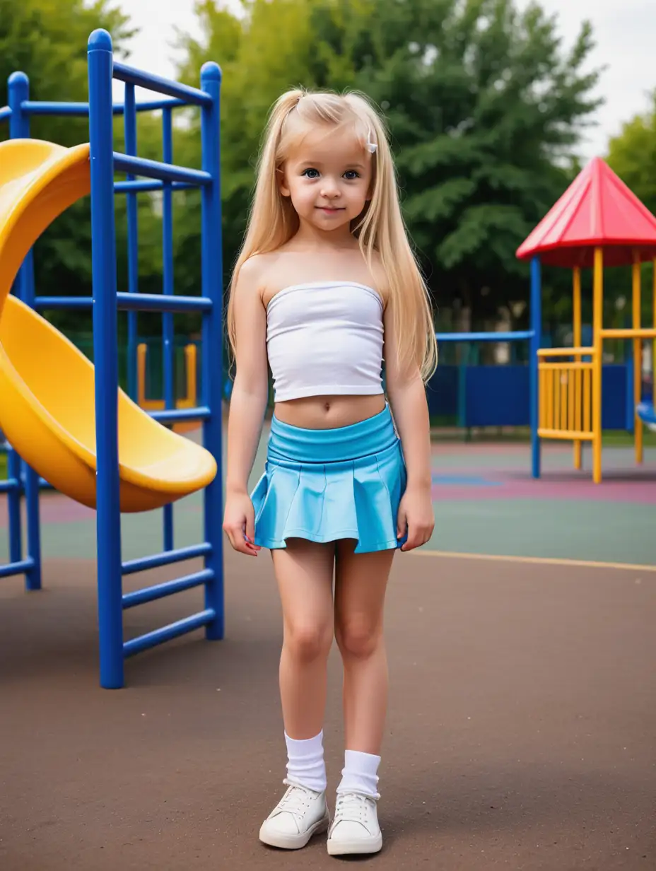 Young-Girl-with-Long-Blonde-Hair-Playing-at-Playground