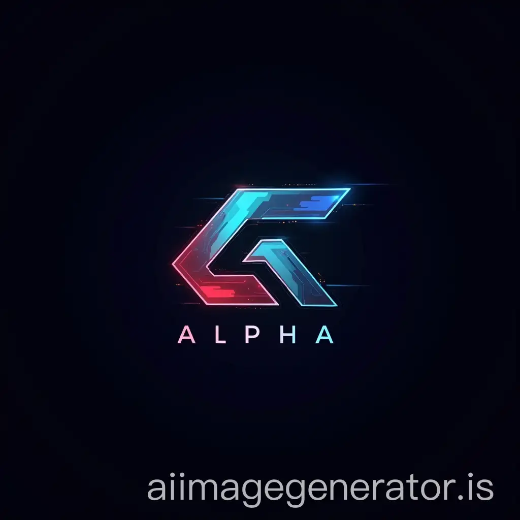 Futuristic-Logo-Design-with-Retro-Gaming-Elements-and-Alpha-Aesthetic