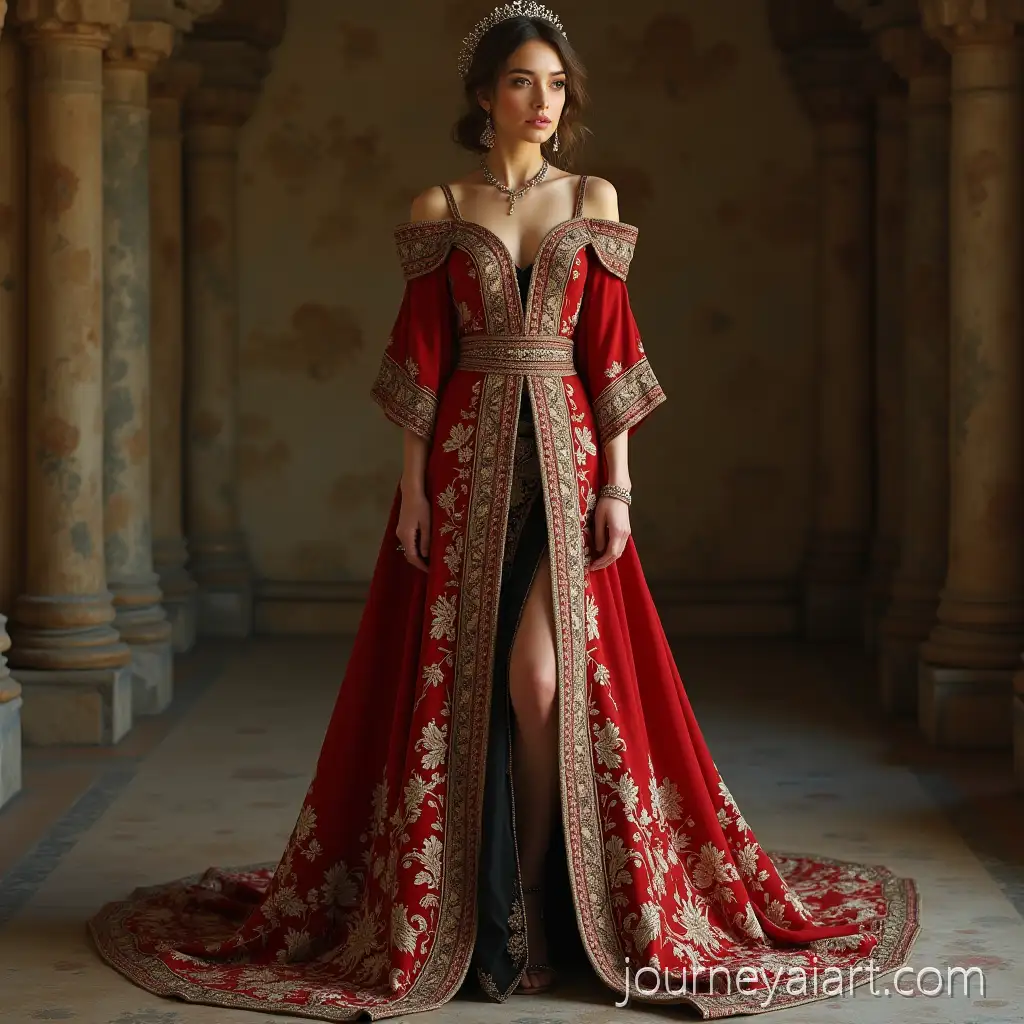 Luxurious-ByzantineInLuxurious-Byzantine-Dressesspired-Female-Dresses-with-Intricate-Patterns-and-Rich-Fabrics