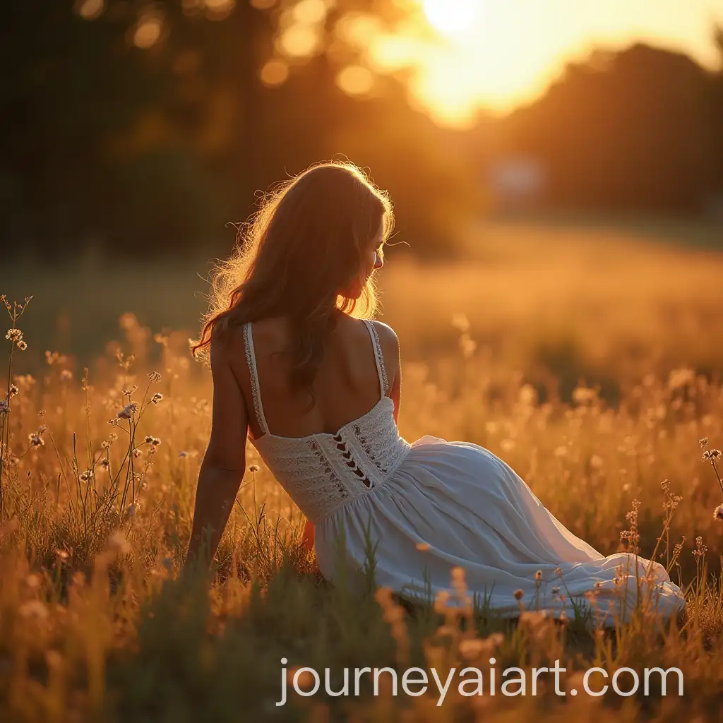 PoetAI-Art-Prompt-Expansion-Writing-Poem-on-His-Wifes-Back-Under-the-Sun